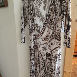 B.Moss size XS vintage style wrap dress